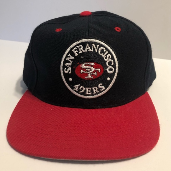 Vintage Black San Francisco 49ers NFL Pro Line Hat